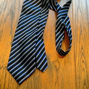 Striped tie